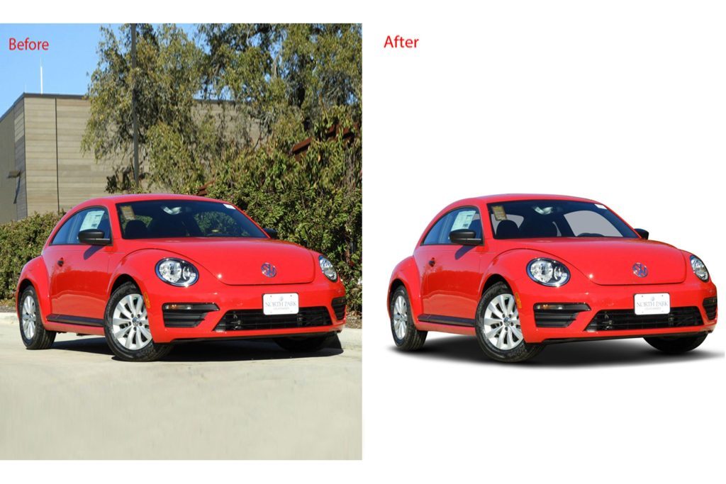red car editing service